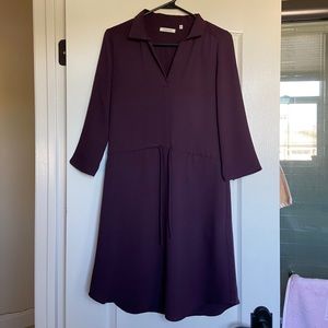Aritzia babaton purple dress